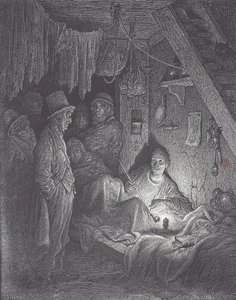 Viktorianische Opiumhöhle in London