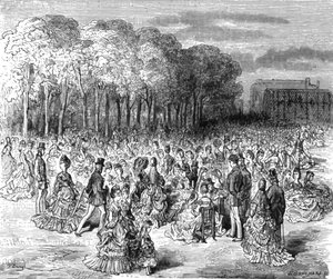 Zoologische Gärten - Sonntagspromenade, 1872