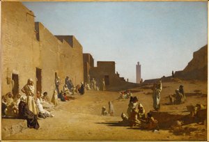 Laghouat, Sahara, Algerien von Gustave Guillaumet