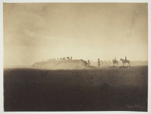 Chalons Lager: Manöver am 3. Oktober von Gustave Le Gray