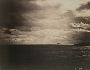Mittelmeer mit dem Berg Agde, 1857