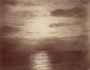 Sonnenwirkung in den Wolken-Ozean
