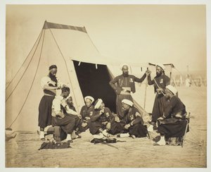 Unbetitelte Zouaven, 1857