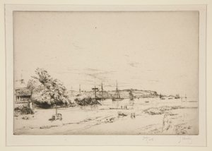 La Pointe de Guilben, Paimpol von Gustave Leheutre