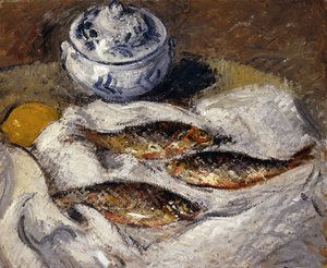 Heringe und Terrine, ca. 1925