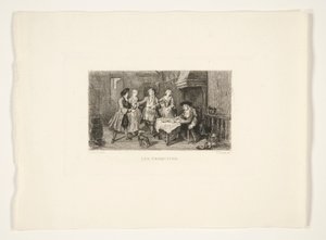Les Troqueurs von Gustave Marie Greux