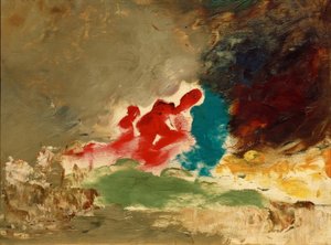 Ohne Titel (Farbskizze)