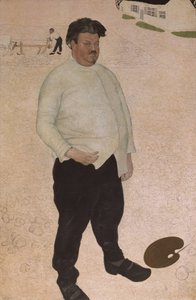 Porträt von Valerius de Saedeleer von Gustave Van de Woestyne