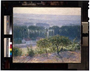 Später Nachmittag, Giverny, um 1905-13 von Guy Rose
