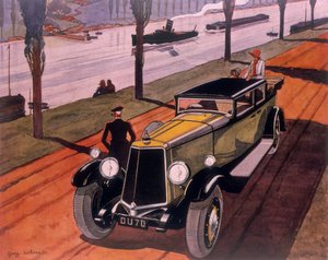 Poster für Armstrong Siddeley Autos, 1930
