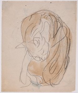 Katzenstudien von Gwen John