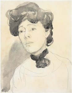 Porträt einer Dame, ca. 1909-1910