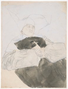 Die sterbende Nonne von Gwen John