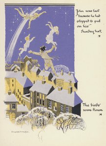 Peter Pan und Wendy: John war der Letzte, weil er angehalten hatte, um seinen Sonntagsanzug anzuziehen. Die Vögel waren geflogen von Gwynedd M. Hudson
