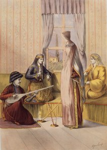 Eine armenische Braut, graviert von Charles Parsons, 1862