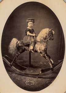 Francis Wayland Sherman im Alter von 2 Jahren und 10 Monaten