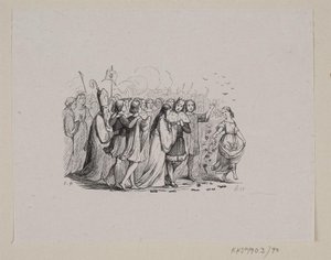 Illustration zu "Die wilden Schwäne" in H.C. Andersen, "Märchen und Geschichten", Band 1