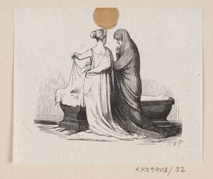 Illustration zu "Lykkens Kalosker" in H.C. Andersen, "Märchen und Geschichten", Band 1