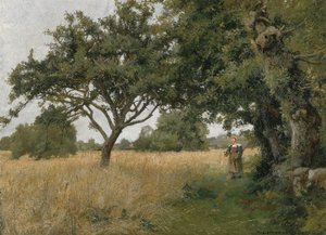 Bretagne Landschaft von H. Bolton Jones