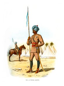 Die 13. Bengalischen Lanzenreiter, ca. 1890