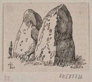 Illustration zu "Steinmonumente" von H. C. Henneberg