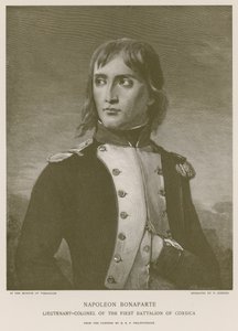 Oberstleutnant des ersten Bataillons von Korsika