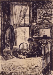 (Figuren vor Fenster)