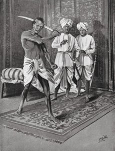 Der letzte Akt von Malik Naib Kafur, 1316 n. Chr. von H. M. (after) Burton