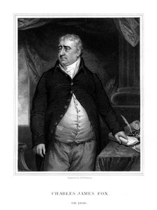 Charles James Fox, britischer Politiker, 1833
