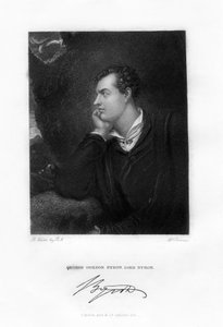 Lord Byron, anglo-schottischer Dichter, ca. 1813