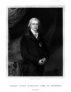 Robert Banks Jenkinson, 2. Earl of Liverpool, Premierminister des Vereinigten Königreichs, 1834
