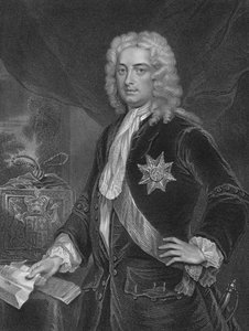 Robert Walpole, Earl of Orford. Nach dem Original von Jarvis, in der Sammlung von Thomas Walpole
