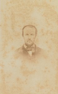 Carte-de-visite-Porträt von Harold M. White, 1860-1862 von H. S. Tousley