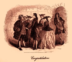 Eine Geschichte aus zwei Städten von Charles Dickens von Hablot Knight Browne