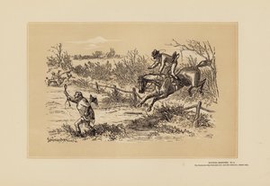 Jagdszenen, Nr. 9, Achtung von Hablot Knight (1815 92) Browne