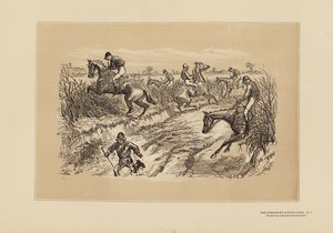 Das Tumbletown-Hindernisrennen, Nr. 7, Die Gasse (Gravur) von Hablot Knight (1815 92) Browne