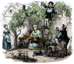 Der Raritätenladen von Charles Dickens von Hablot Knight Browne