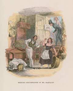 Illustration für Nicholas Nickleby von Hablot Knight Browne