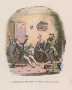 Illustration für Nicholas Nickleby von Hablot Knight Browne