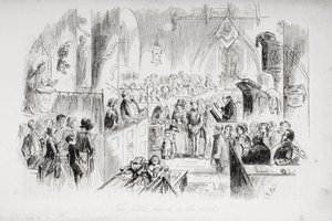 Die kleine Kirche im Park, Illustration aus 