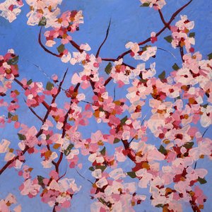 Fleur de Joie II, ca. 2023 (Öl auf Masonit)