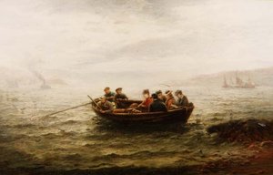 Auf dem Weg zur Kirche über die Schleuse