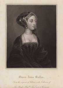 Anne Boleyn, zweite Frau von König Heinrich VIII. von Hans (after) Holbein the Younger