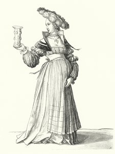Kostüm einer Frau aus Basel (Gravur)