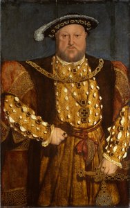Porträt von König Heinrich VIII. von Hans (after) Holbein the Younger