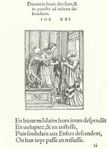 Die Gräfin oder Braut (Gravur)