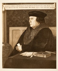 Thomas Cromwell, Earl of Essex, ca. 1537, veröffentlicht 1902 von Hans (after) Holbein the Younger