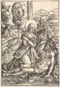 Die Beweinung Christi, 1510 von Hans Baldung