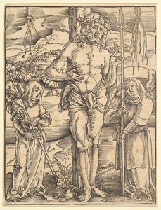Der Schmerzensmann, aus Speculum Passionis Domini Nostri Ihesu Christi von Hans Baldung