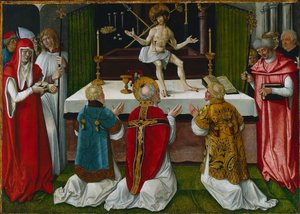 Die Messe des Heiligen Gregor, 1511 von Hans Baldung